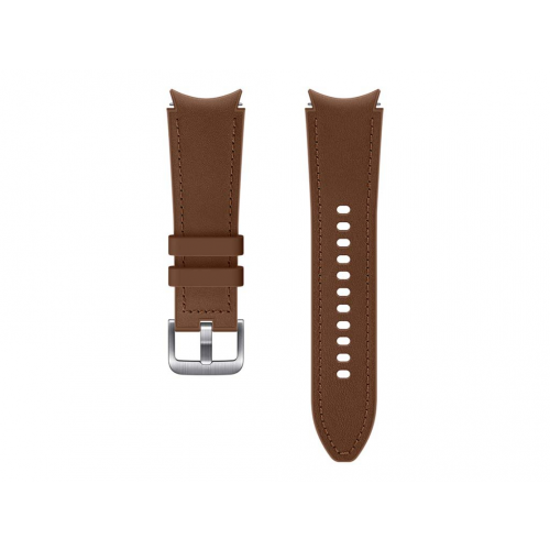 Аксессуар Ремешок для Samsung Galaxy Watch 4 / 4 Classic Hybrid Leather Band S/M Brown ET-SHR88SAEGRU