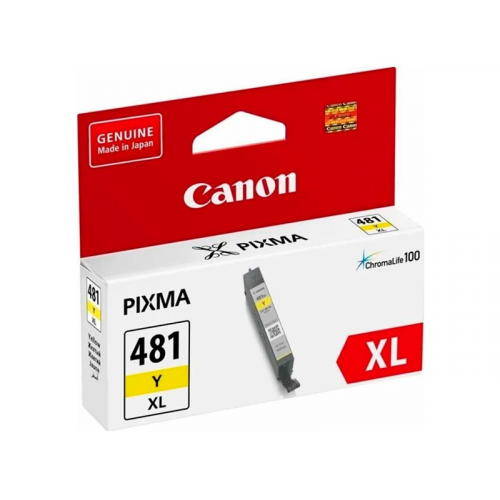Картридж Canon CLI-481XL Yellow 2046C001 для Pixma TS6140/TS8140TS/TS9140/TR7540/TR8540