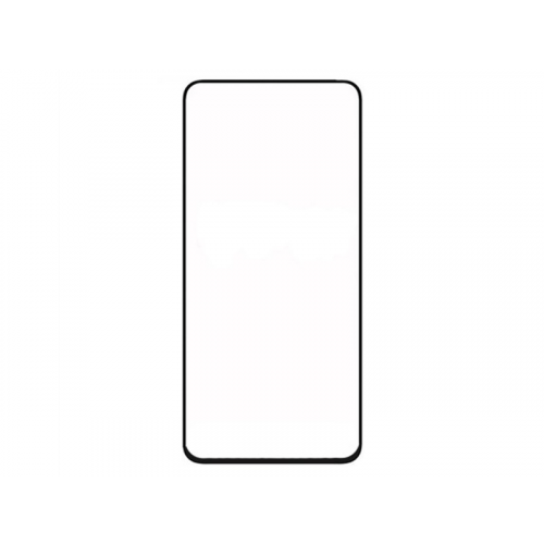 Закаленное стекло DF для Infinix Hot 11s Full Screen+Full Glue Black Frame inColor-04