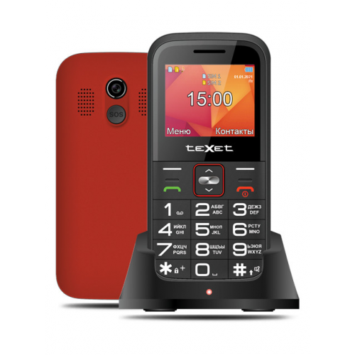 Сотовый телефон teXet TM-B418 Red