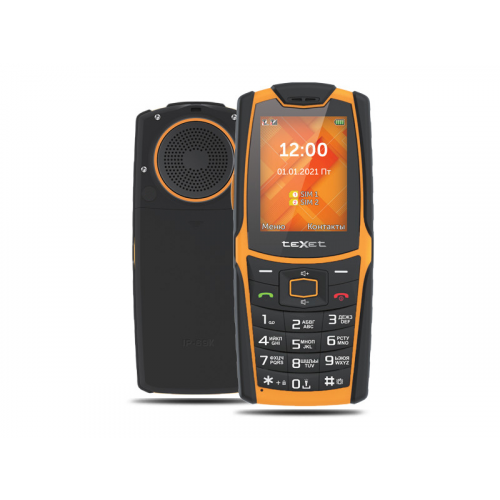 Сотовый телефон teXet TM-521R Black-Orange