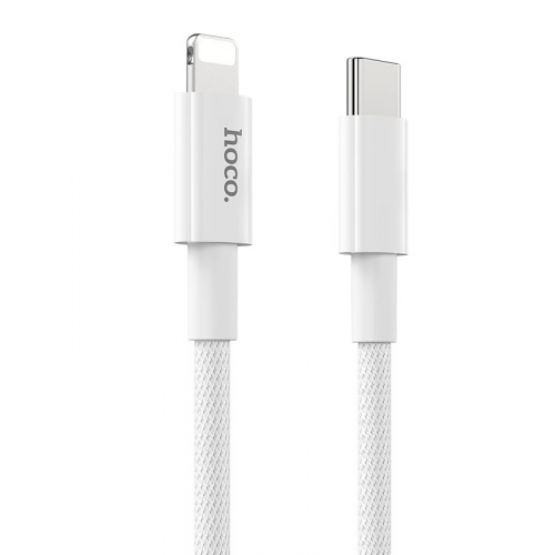 Аксессуар Hoco X56 New Original USB-C - Lightning QC 3A PD 20W 1m White 6931474740892
