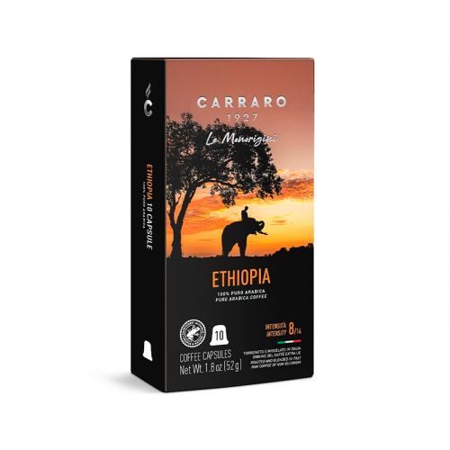 Капсулы для кофемашин Carraro Ethiopia 10шт
