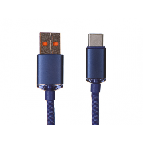 Аксессуар Baseus Crystal Shine Series USB - USB Type-C 100W 1.2m Blue CAJY000403
