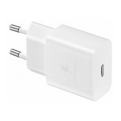 Зарядное устройство Samsung EP-T1510 USB Type-C 15W с функцией быстрой зарядки, без кабеля White