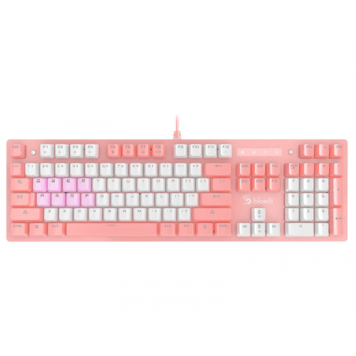 Клавиатура A4Tech Bloody B800 Pink