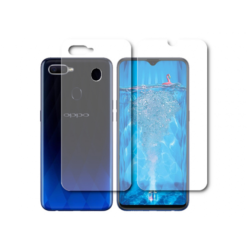 Гидрогелевая пленка LuxCase для Oppo F9 0.14mm Front and Back Transparent 87662