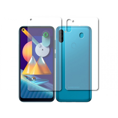 Гидрогелевая пленка LuxCase для Samsung Galaxy M11 0.14mm Matte Front and Back 87088