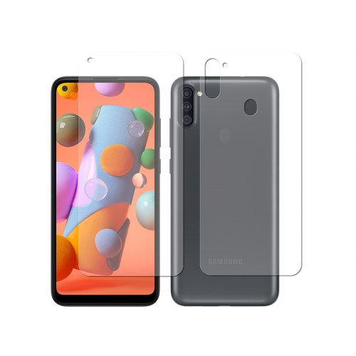Гидрогелевая пленка LuxCase для Samsung Galaxy A11 0.14mm Matte Front and Back 87097