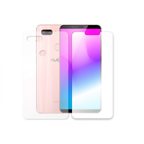 Гидрогелевая пленка LuxCase для Nubia Z18 Mini 0.14mm Front and Back Transparent 86983
