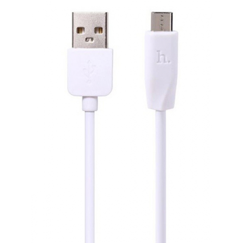 Аксессуар Hoco X1 Rapid USB - MicroUSB 2m White 6957531042686