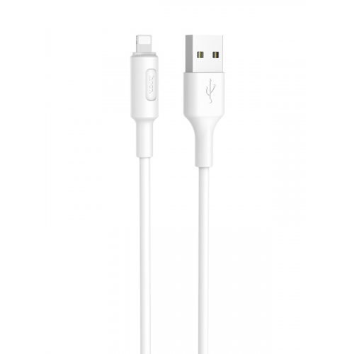 Аксессуар Hoco X25 Soarer USB - Lightning 1m White 6957531080114