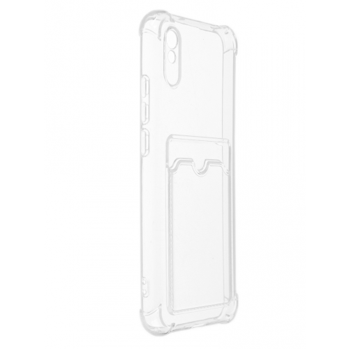 Чехол LuxCase для Xiaomi Redmi 9A TPU с картхолдером 1.5mm Transparent 63513