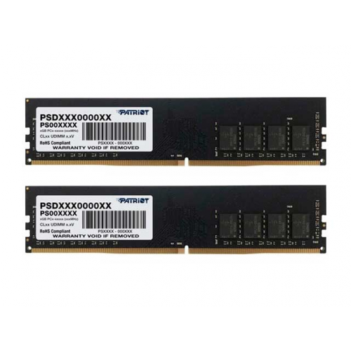 Модуль памяти Patriot Memory DDR4 DIMM PC-25600 3200MHz CL22 - 16Gb Kit (2x8Gb) PSD416G3200K