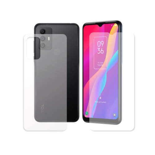 Гидрогелевая пленка LuxCase для TCL 30E 0.14mm Matte Front and Back 90578