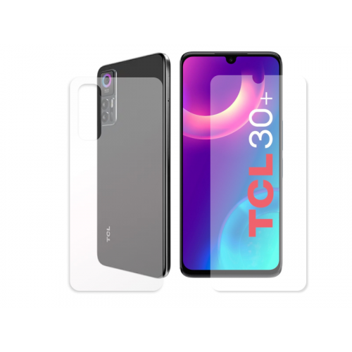 Гидрогелевая пленка LuxCase для TCL 30 Plus 0.14mm Matte Front and Back 90584