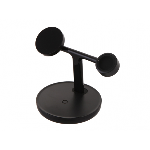 Зарядное устройство Baseus Swan 3-in-1 Wireless Magnetic Charging Bracket 20W Black WXTE000101