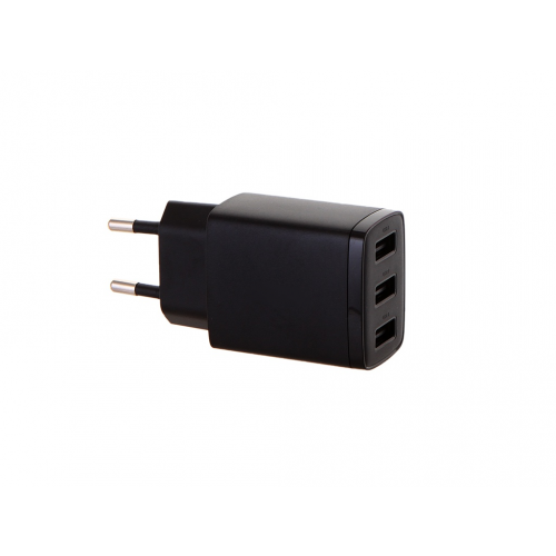 Зарядное устройство Baseus Compact Charger 3U 17W EU Black CCXJ020101