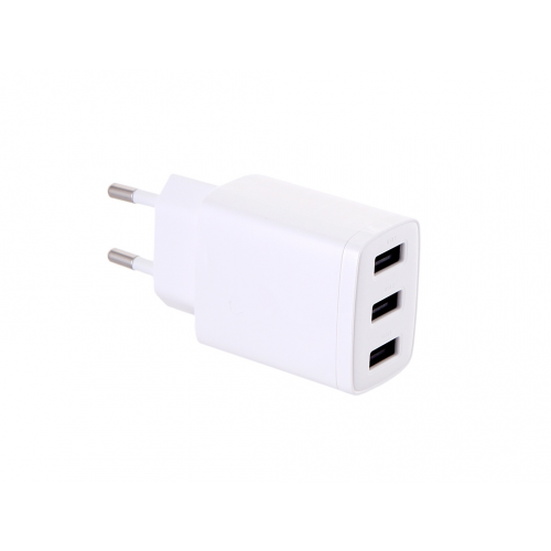 Зарядное устройство Baseus Compact Charger 3U 17W EU White CCXJ020102