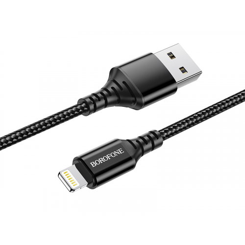 Аксессуар Borofone BX54 USB - Lightning 1m Black 6931474745798