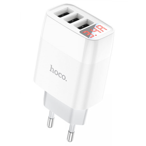 Зарядное устройство Hoco C93A Easy Charge 3xUSB White 6931474760593
