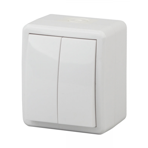 Выключатель Эра Эксперт 10АХ-250В IP54 White 11-1404-01 / Б0020675