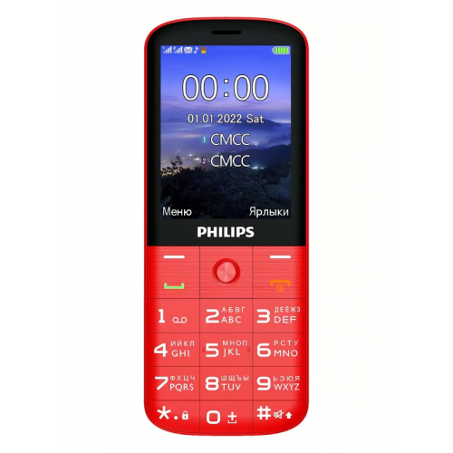 Сотовый телефон Philips Xenium E227 Red