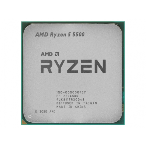 Процессор AMD Ryzen 5 5500 (3600MHz/AM4/L2+L3 19456Kb) 100-000000457 OEM