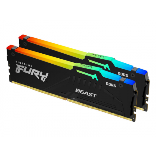 Модуль памяти Kingston DDR5 DIMM 5600MHz PC-44800 CL40 - 32Gb (2х16Gb) KF556C40BBAK2-32