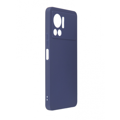 Чехол DF для Infinix Note 12 Vip Silicone Blue inCase-11