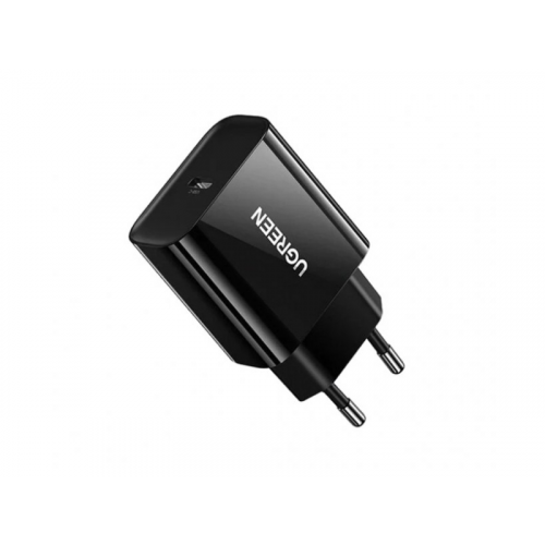 Зарядное устройство Ugreen CD137 USB Type-C 20W Black 10191