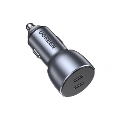 Зарядное устройство Ugreen CD213 USB-C PD + USB-C PD 36W Grey 70594