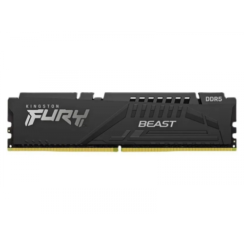 Модуль памяти Kingston Fury Beast Black DDR5 DIMM 5200MHz PC-41600 CL40 - 8Gb KF552C40BB-8