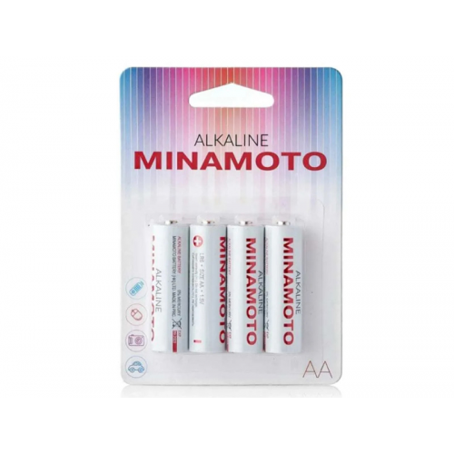 Батарейка AA - Minamoto LR6/4BL (4 штуки)