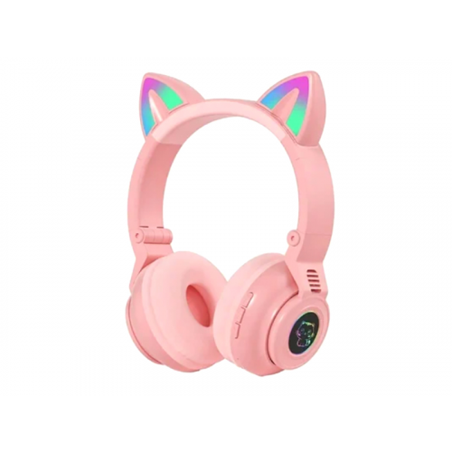 Наушники Borofone BO18 Cat Pink 6974443384963