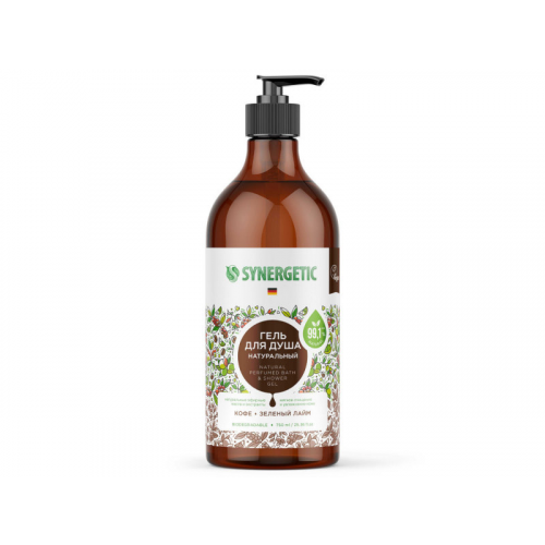 Гель для душа Synergetic Кофе и зеленый лайм 750ml 4607971452881