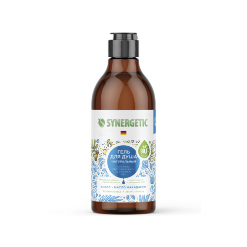 Гель для душа Synergetic Кокос и масло макадамии 750ml 4607971453093