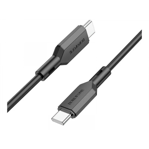 Аксессуар Borofone BX70 Type-C - Type-C 1m Black 6974443384529