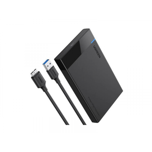 Бокс для жесткого диска Ugreen US221 USB-A 3.0 - 2.5 SATA + кабель Micro-B to USB-A 3.0 30848