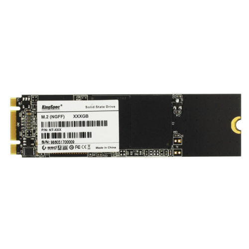 Твердотельный накопитель KingSpec SSD SATA III M.2 2280 512Gb NT-512