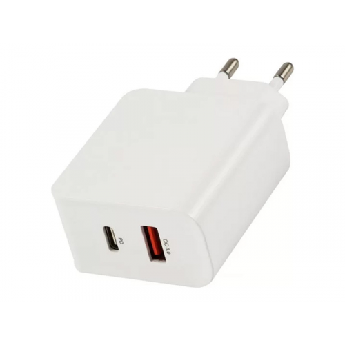 Зарядное устройство Red Line PD-30 Tech USB + Type-C 3A QC 3.0 + PD30 White УТ000026779