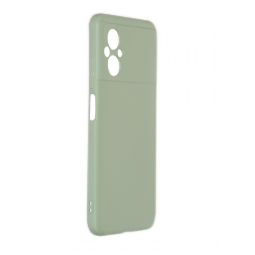 Чехол DF для Poco M5 Silicone Light Green poCase-11