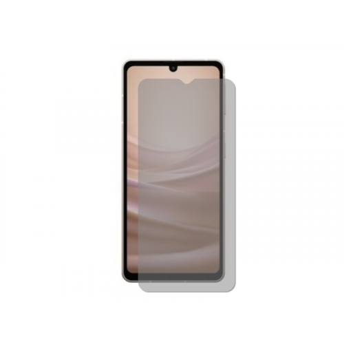 Гибридное защитное стекло Krutoff для Sharp Aquos sense 7 Антишпион 299871