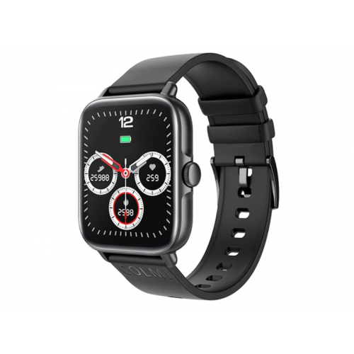 Умные часы Colmi P28 Plus Silicone Strap Black-Black
