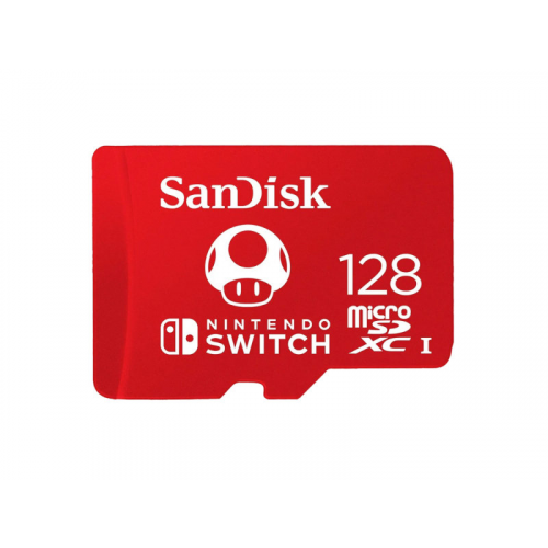 Карта памяти 128Gb - SanDisk Micro SDHC UHS-I SDSQXAO-128G-GN3ZN