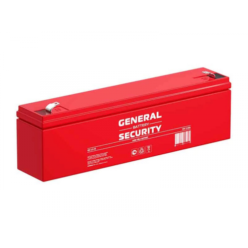 Аккумулятор General Security 12V 2.3Ah GS2.3-12