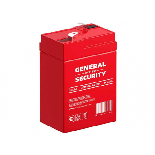 Аккумулятор General Security 6V 4.5Ah GS4.5-6