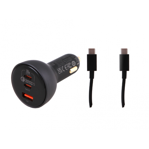 Зарядное устройство Baseus Qualcomm Quick Charge 5 Technology Multi-Port C+C+U 160W + кабель Type-C TZCCZM-0G