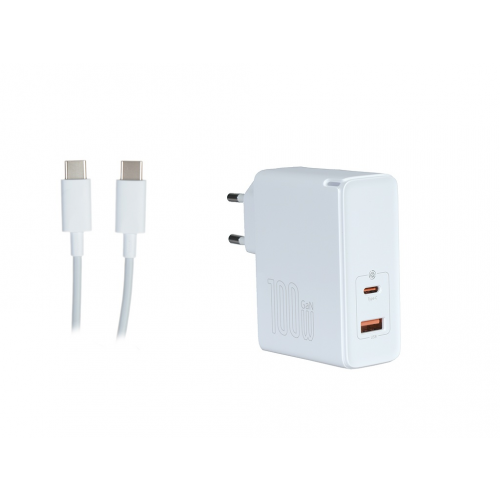 Зарядное устройство Baseus GaN5 Pro Fast Charger C+U 100W EU CCGP090202