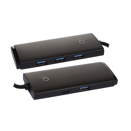 Baseus Lite Series Type-C - 4xUSB 3.0 2m Black WKQX030501